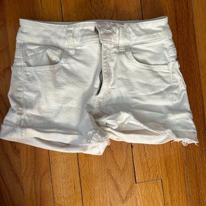 American Eagle Ne(x)t Level High-Waisted Denim Short Short